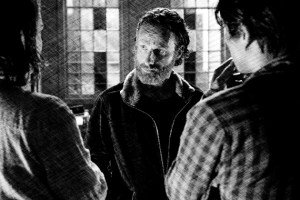 Maggie, Rick, and Glenn make plans