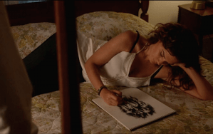 This bedspread in the honeymoon suite is the best.