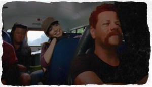 happy on the bus pixlr