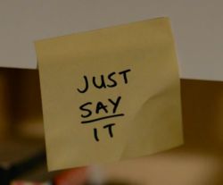 Just tell Danny that you love him, Clara