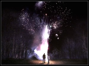 sam dean Winchester fireworks heaven