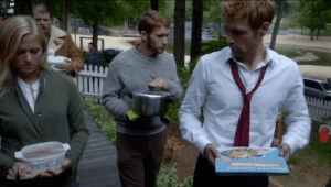 Hm. Better take this out of the box so it looks homemade.