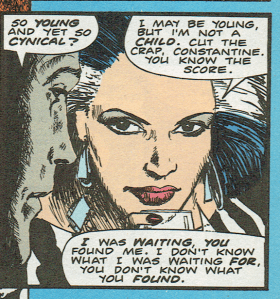 Zed in Hellblazer #4. 1988
