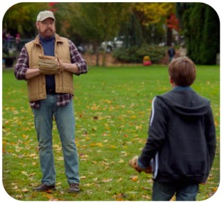 bobby and dean playing baseball pix round