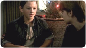 Sam gives Dean the amulet he got from Bobby in “A Very Supernatural Christmas”