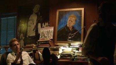 Johns in Ritchie's office