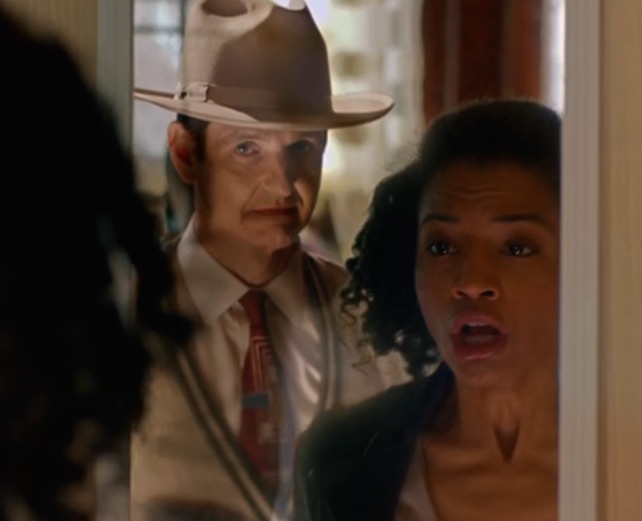 Lily sees Jacob in a mirror