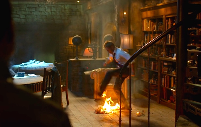 John stamps out the flaming scry map