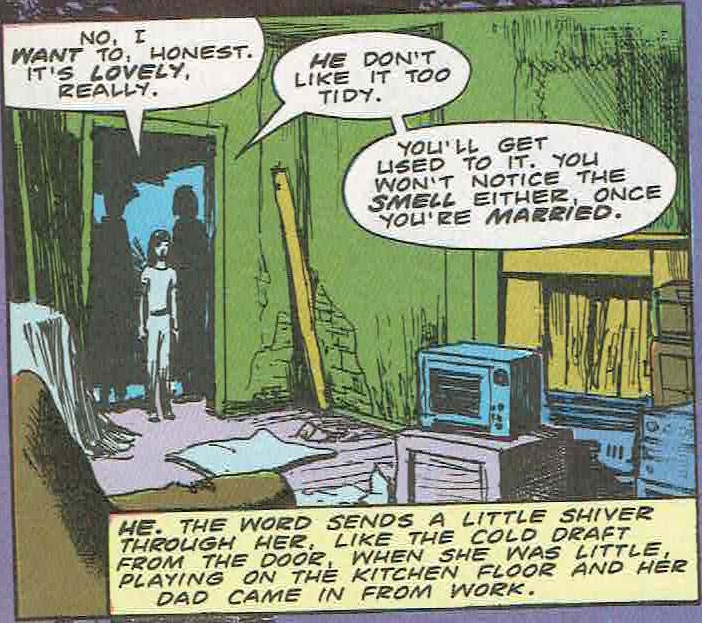 You won't notice the smell once you're married.