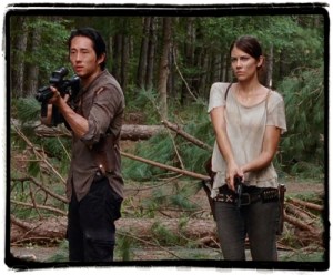 Glenn Maggie The Distance The walking Dead