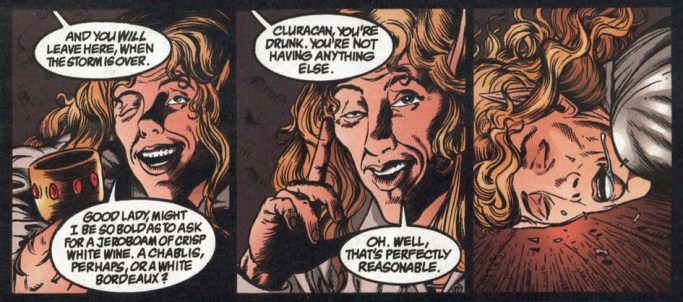 Cluracan of Faerie passing out