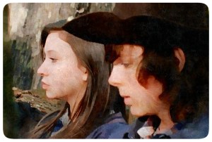 Carl tells Enid that what happened to them in the past does matter