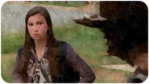 Carl wonders what's up with Enid?  We would like to know as well. 