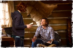 Charlie Sam cabin Supernatural Book of the Damned