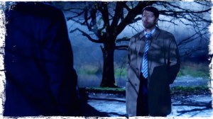 gr Cas calls Crowley shadows Supernatural Brother's Keeper