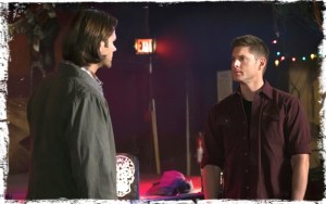 gr Sam Dean exit bar Supernatural Brother's Keeper