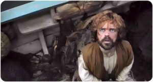 Tyrion Lannister look up Game of Thrones Kill the Boy