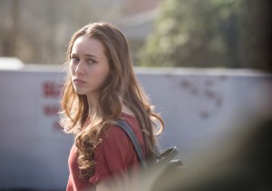 Alicia Clark (Alycia Debnam-Carey) at school. Photo by Justin Lubin/AMC 