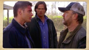 Dean Sam Bobby Singer Family don't end with Blood Supernatural