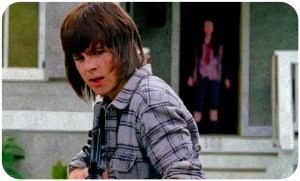 Carl shoots The Walking Dead JSS