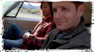 Sam Dean Winchester smirk Supernatural Baby