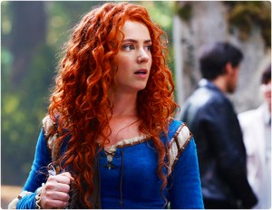 Amy Manson Merida blue Once Upon A Time