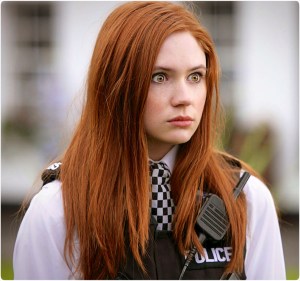 Amy Pond police Karen Gillan Doctor Who
