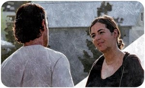 Rick Tara The Walking Dead Heads Up