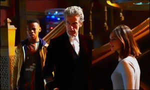 RIgsy Doctor Clara Doctor Who Face the Raven