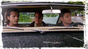 Sam Len Dean Impala Supernatural Thin LIzzie