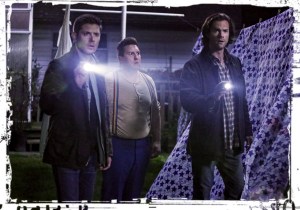 Dean Sully Sam flashlights Supernatural Just My imagination