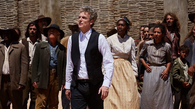 Doctor crowd Doctor Who Hell Bent