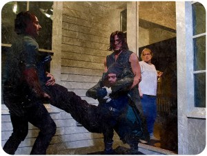 Paul %22Jesus%22 Monroe (Tom Payne) Dr. Denise Cloyd (Merritt Wever) The Walking Dead The Next World