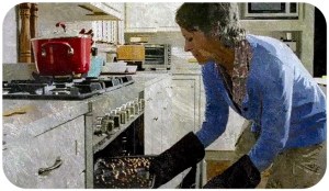 Carol baking The Walking Dead Not Tomorrow Yet