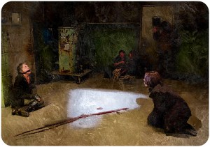 Carol Maggie tied up The Walking Dead The Same Boat