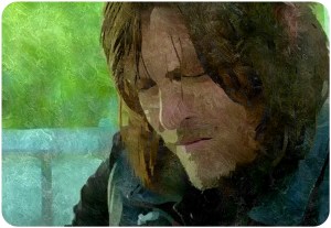 Daryl Dixon CU The Walking Dead Twice as Far