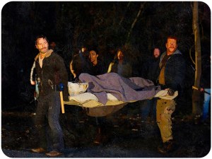 Carrying Maggie The Walking Dead The Last Day on Earth