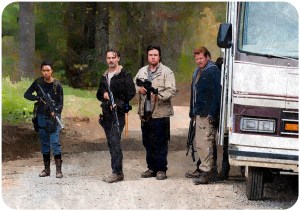 Sasha Rick Eugene Abraham The Walking Dead The Last Day on Earth