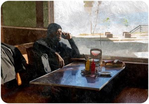 Strand on phone Fear the Walking Dead We All Fall Down