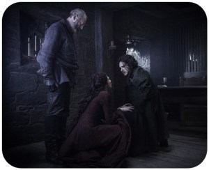 Davos Melisandre Jon Snow Game of Thrones Oathbreaker