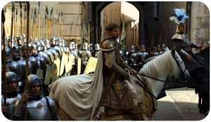 Jaimie Lannister with soldiers Game of Thrones Blood of My Blood