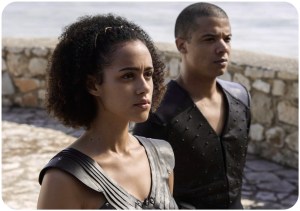 Missandei Grey Worm Game of Thrones Book of the Stranger