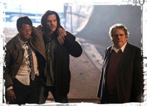 Sam Donatello with Lucifer Supernatural All in the Family