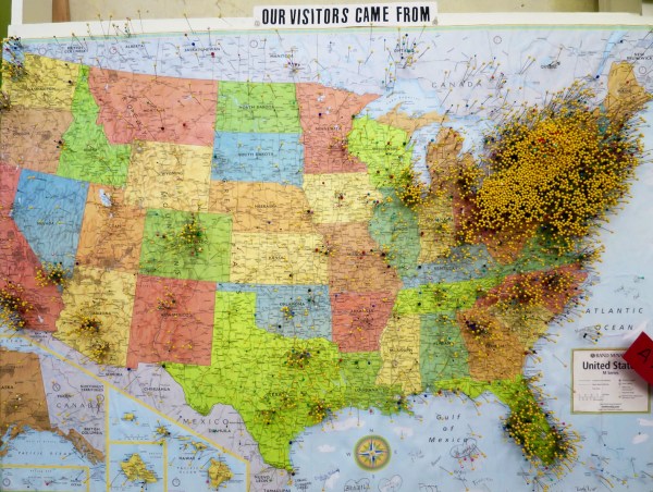 Lily Dale our visitors come from