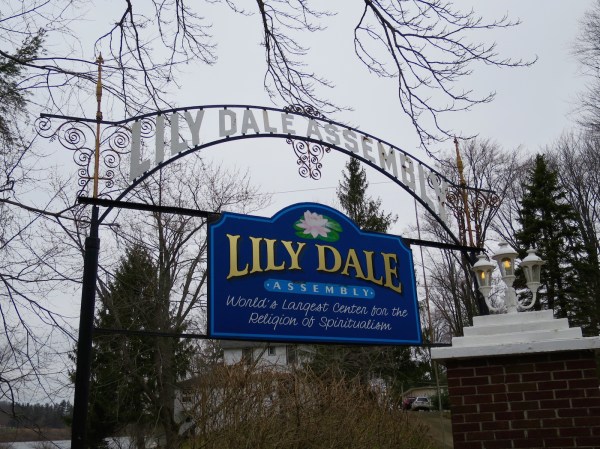 Lily Dale sign