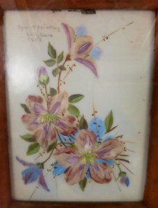 Lily Dale practices Spirit painting