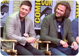 Jensen Ackles Jared Padalecki Supernatural Comic Con 2017