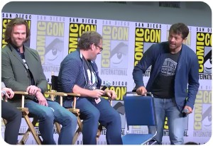 Misha Collins arrives Supernatural Comic Con