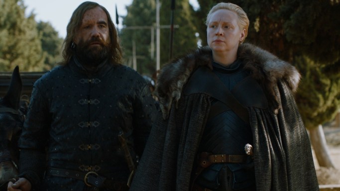 Brienne Sandor Game of Thrones The Dragon and the Wolf