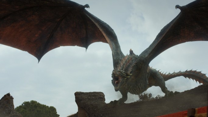 Drogon Game of Thrones The Dragon and the Wolf
